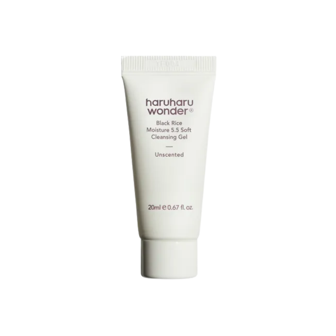 フェイスパウダー Haru Black Rice Moisture 5.5 Soft Cleansing Gel - Travel Size – haruharu US