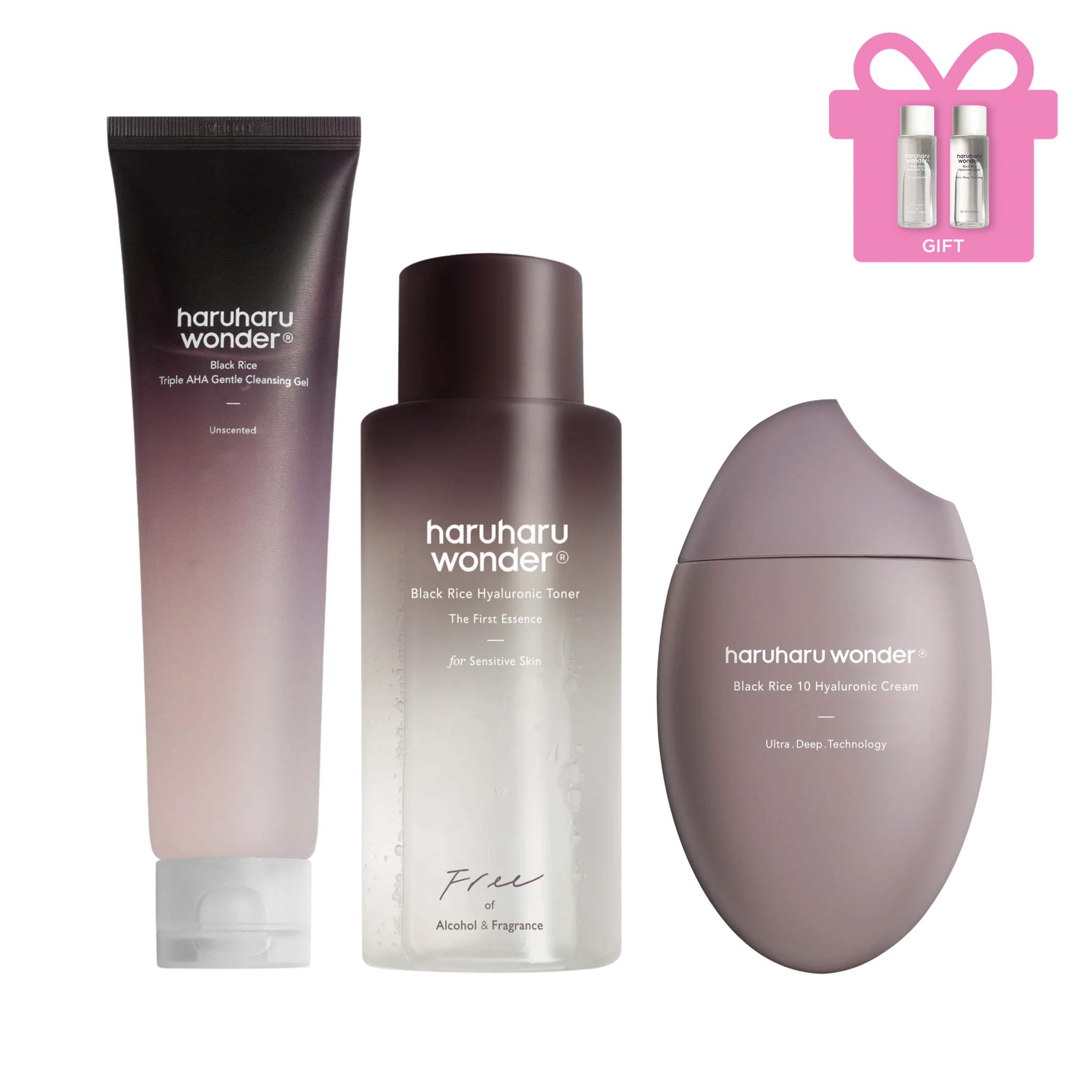 Black Rice Routine Trio – haruharu US