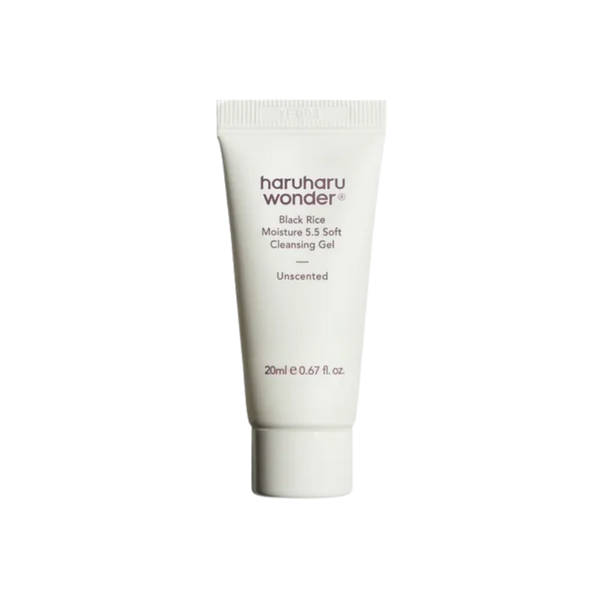 Black Rice Moisture 5.5 Soft Cleansing Gel - Travel Size – haruharu US