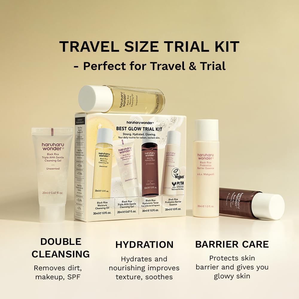 &team スターターキット　starter kit ハルア　HARUA Best Glow Trial Kit – haruharu US