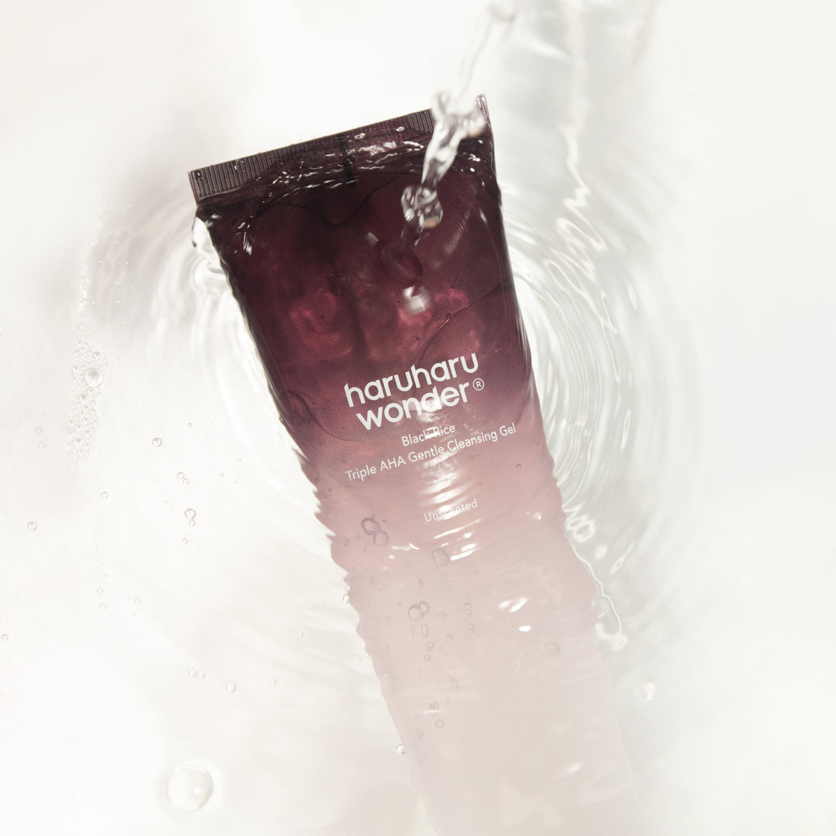 Black Rice Triple AHA Gentle Cleansing Gel (Unscented) – haruharu US