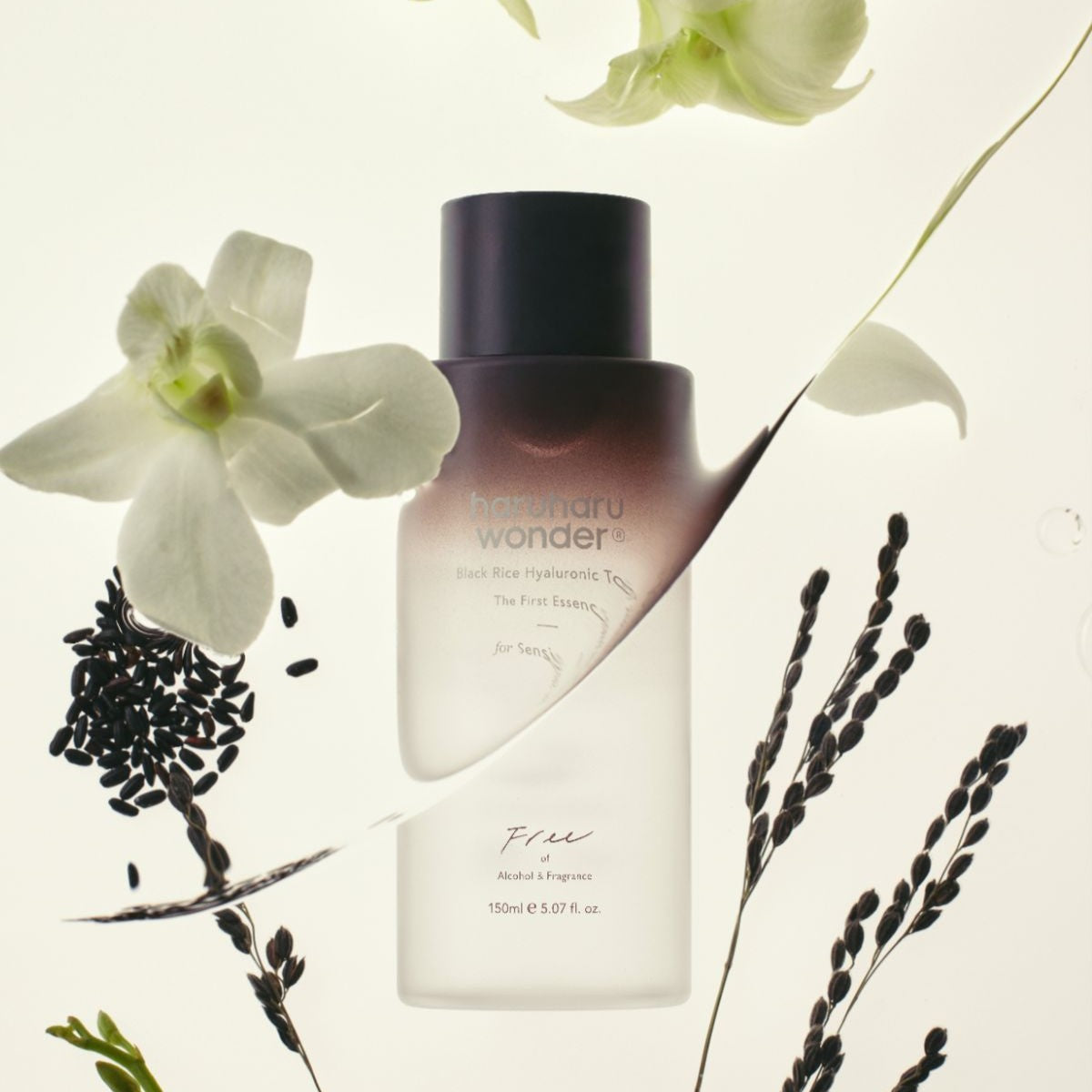 Black Rice Hyaluronic Toner For Sensitive Skin – haruharu US