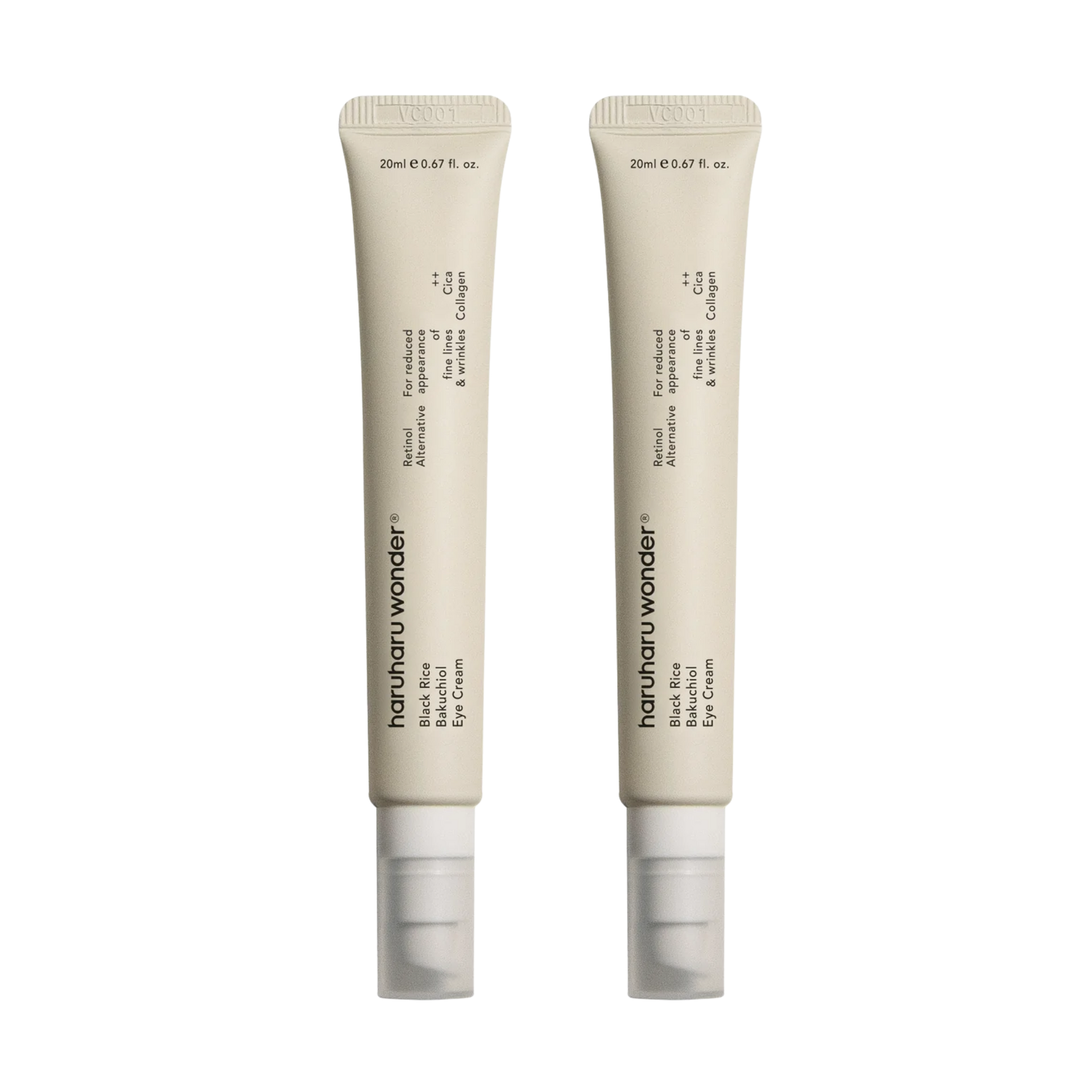 haru☆様 ccオークル、アイラッシュ Black Rice Bakuchiol Eye Cream Duo – haruharu US